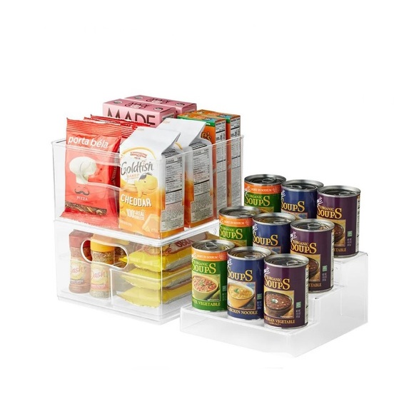 The Home Edit Storage & Organization 5 Piece Pantry Plastic Modular